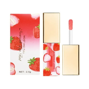 Clearance!Weaklki Lip Gloss,Glitter Lip Gloss,Lip Gloss for Women,Peach Mini Clear Color Change Changing PH Tinted Lip Gloss Set For Women Girls Lip Oil Gloss Balm Tint Stain Glaze Pack Lipstick 2.5ml