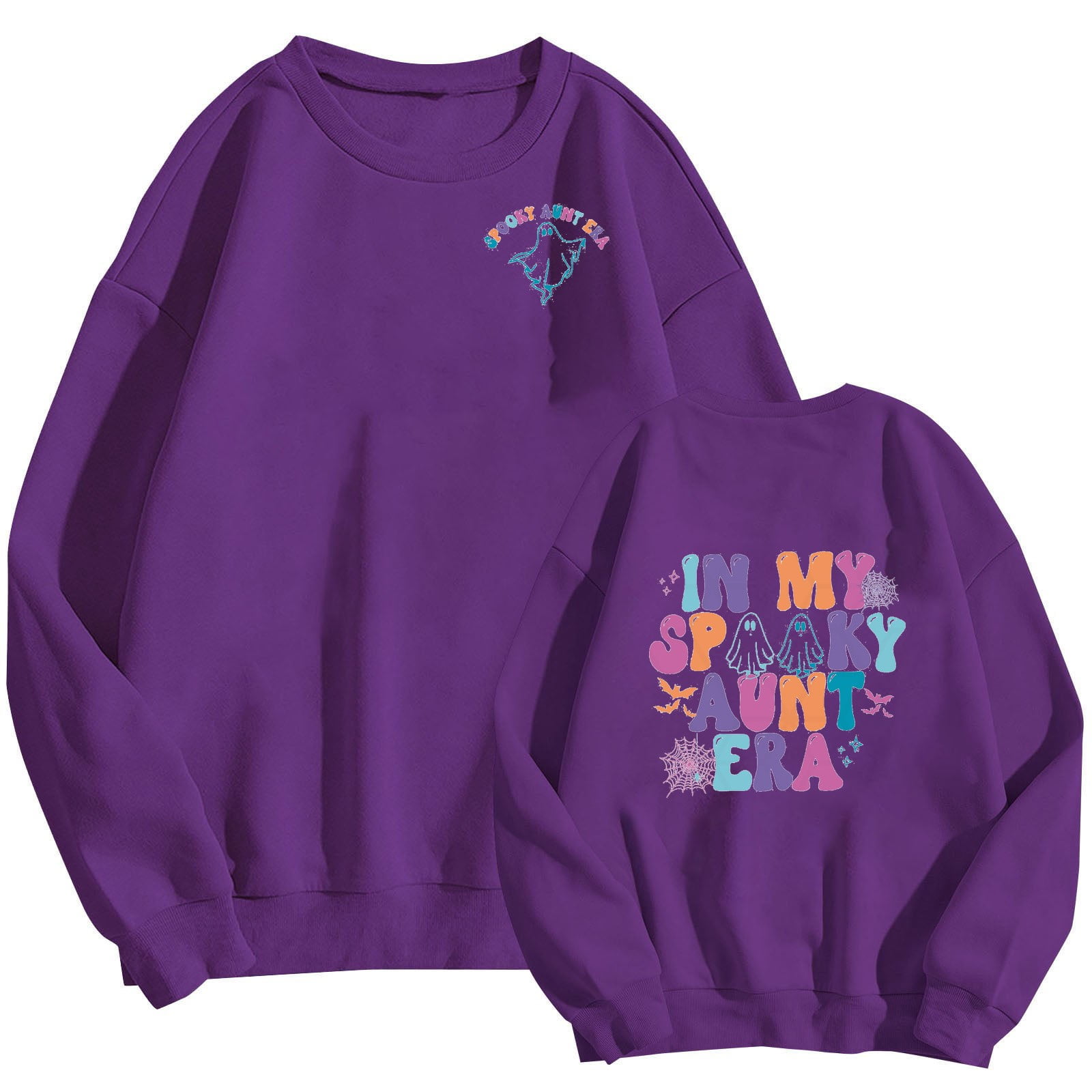 Clearance! Weikingp Sweatshirt for Women 2024 Front and Back Print