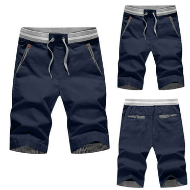 Clearance! Weikingp mens casual shorts Shorts Drawstring Color Pants Loose Linen Embroidered Summer Casual Solid Sports Men Pockets Shorts work shorts hiking shorts summer shorts
