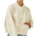 Clearance！Wendunide Cardigan Sweaters for Womenladies Fashion Solid