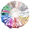 Clearance! Weyolog Nail Art Stickers， 50 Pack Diy Transfer Foil Sticker