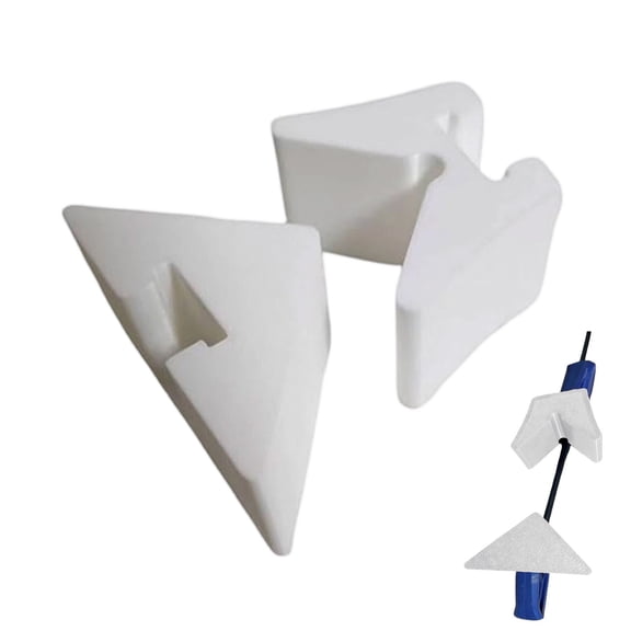 Clearance White Quick Clamp, 90 Degree Corner Clamp Adapter for Quick Clamp, Essential Woodworking Tool for Furniture Assembly, Cabinet Making and DIY Repair Projects