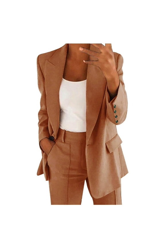 Clothing!Wide Leg Pant WorkwearCasual Pants SetSets Women 2 Outfits Business Casual Outfits 2025 Dressy Casual Pant Suits Plus Size Wide Pants Suit SetWide Leg Pant Workwear