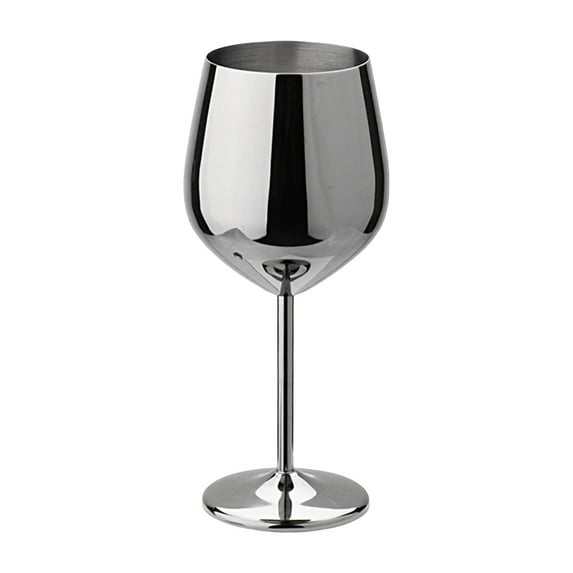 Clearance Wine Rack Decoration under $10,Stainless Wine Glasses 17 Oz Stemmed Red Wine Glasses Rose Gold Wine Goblets Metal Copper Drinkware For Champagne Indoor Outdoor Pool
