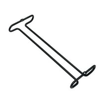 Clearance Wine & glass racks Under Cabinet Glasses Stoage Stemware Wine Glass Rack Holder for Bar Kitchen Black