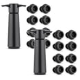 thumbnail image 1 of Clearance Wine stopper under $8 Pump With 6 Vacuum Wine Stoppers Wine Bottle Keep Wine Fresh Food Grade Silicone Wine Corks Fit Any Wine Bottles, 1 of 9