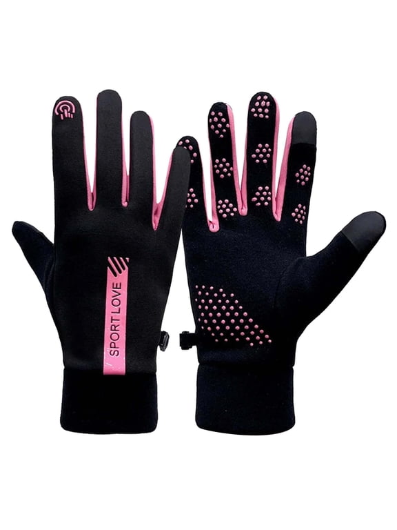 Winter Gloves Outdoor Warm Gloves for Unisex Winter Skiing Windproof Water-Proof Touchs Screen Gloves with Thermal Soft Knit Lining Long Finger Insulation Gloves A