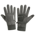 thumbnail image 1 of Hvmvliv Winter Gloves Winter Touchs Screen Gloves Winter Gloves for Unisex Cycling Skiing Warm Gloves with Thermal Soft Knit Lining Outdoor Windproof Gloves Sport Non-Slip Warm Gloves Gray, 1 of 5