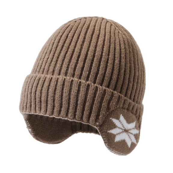 Clearance! Winter Warm Plush Knitted Benines Outdoor Coldproof Ear Caps Protection Y5G2