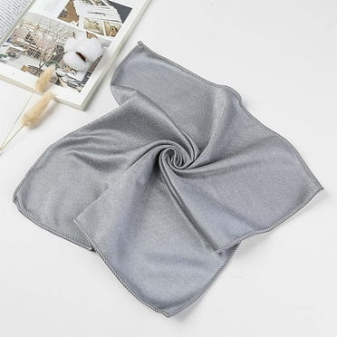Clearance Wipes under $1 Microfiber Glass Cleaning Cloths A Piece of(30 X 30cm) Streak Lint Quickly Clean Windshields and Stainless