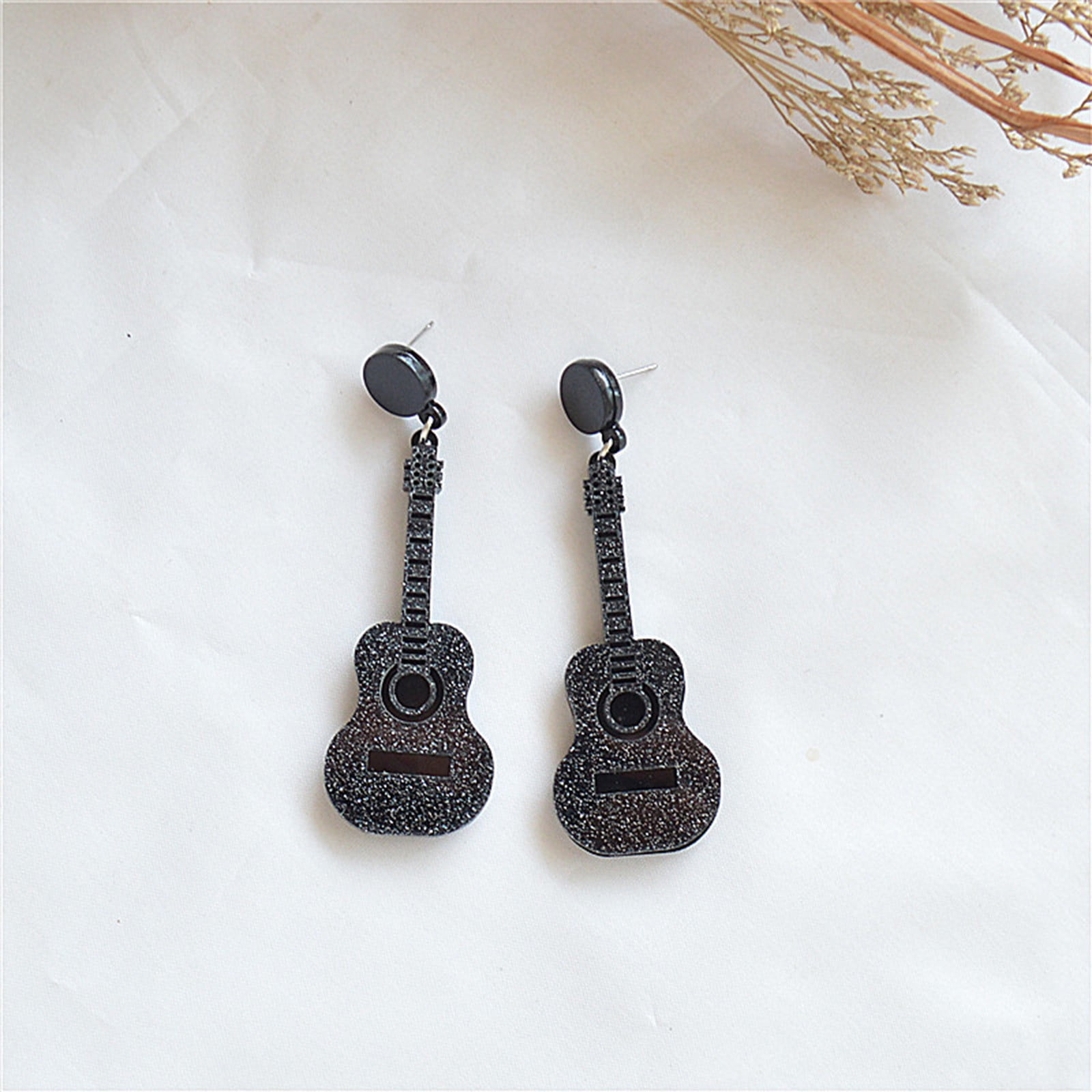 Clearance!Wiradney Earrings for Women Guitar Earings for Men Women
