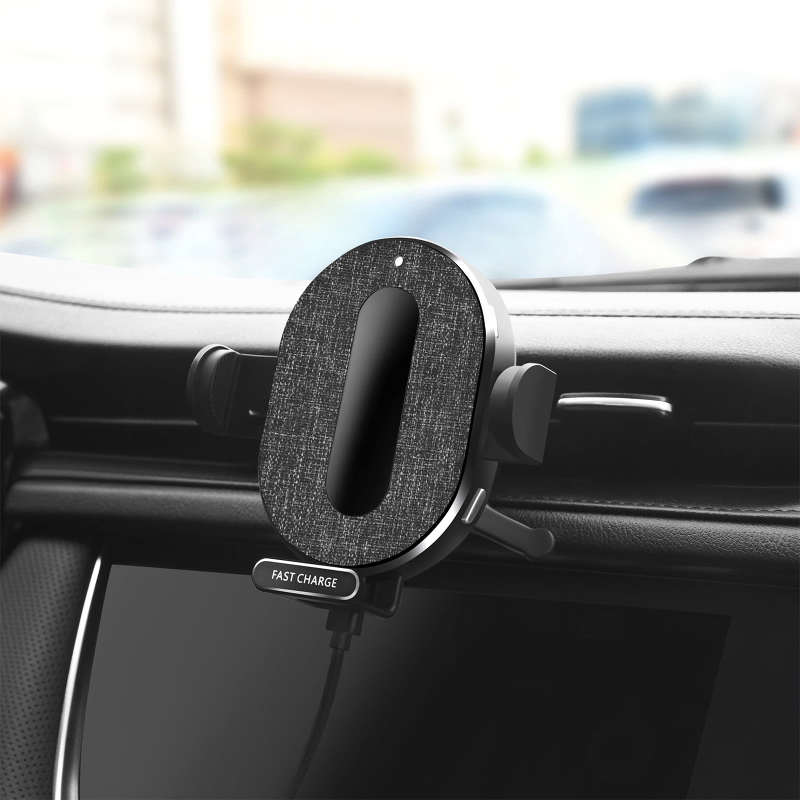 Clearance Wireless Car Charger Easy Touching Wireless MAX 15W Charging+ ...