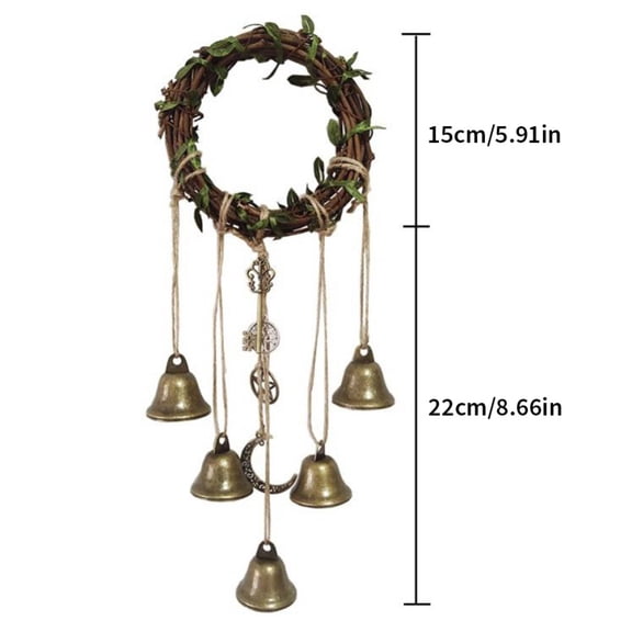 Clearance!Witch Bells Handmade for Attracts Positive And Drive Out Negative Witchy Decor
