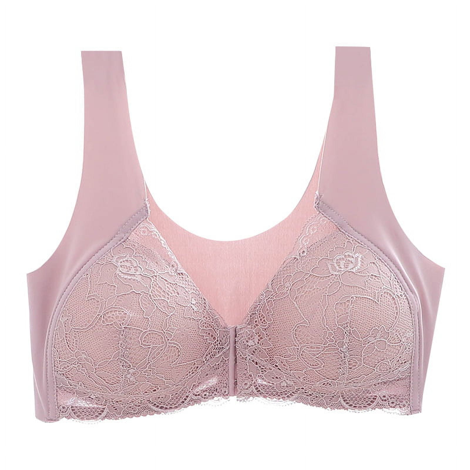 Clearance! Women Front Buckle Without Steel Ring Bra Seamless