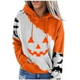 Clearance Women Oversized Hoodies Sweatshirt Halloween for 2024