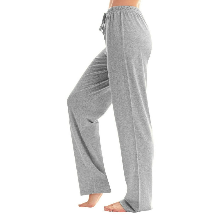 Clearance Women Pajama Pants Sleepwear Buffalo Solid Cotton