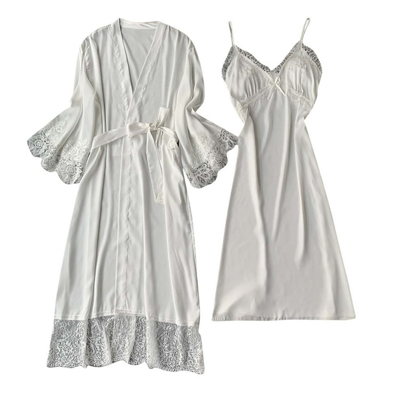 Nighty and best sale gown set