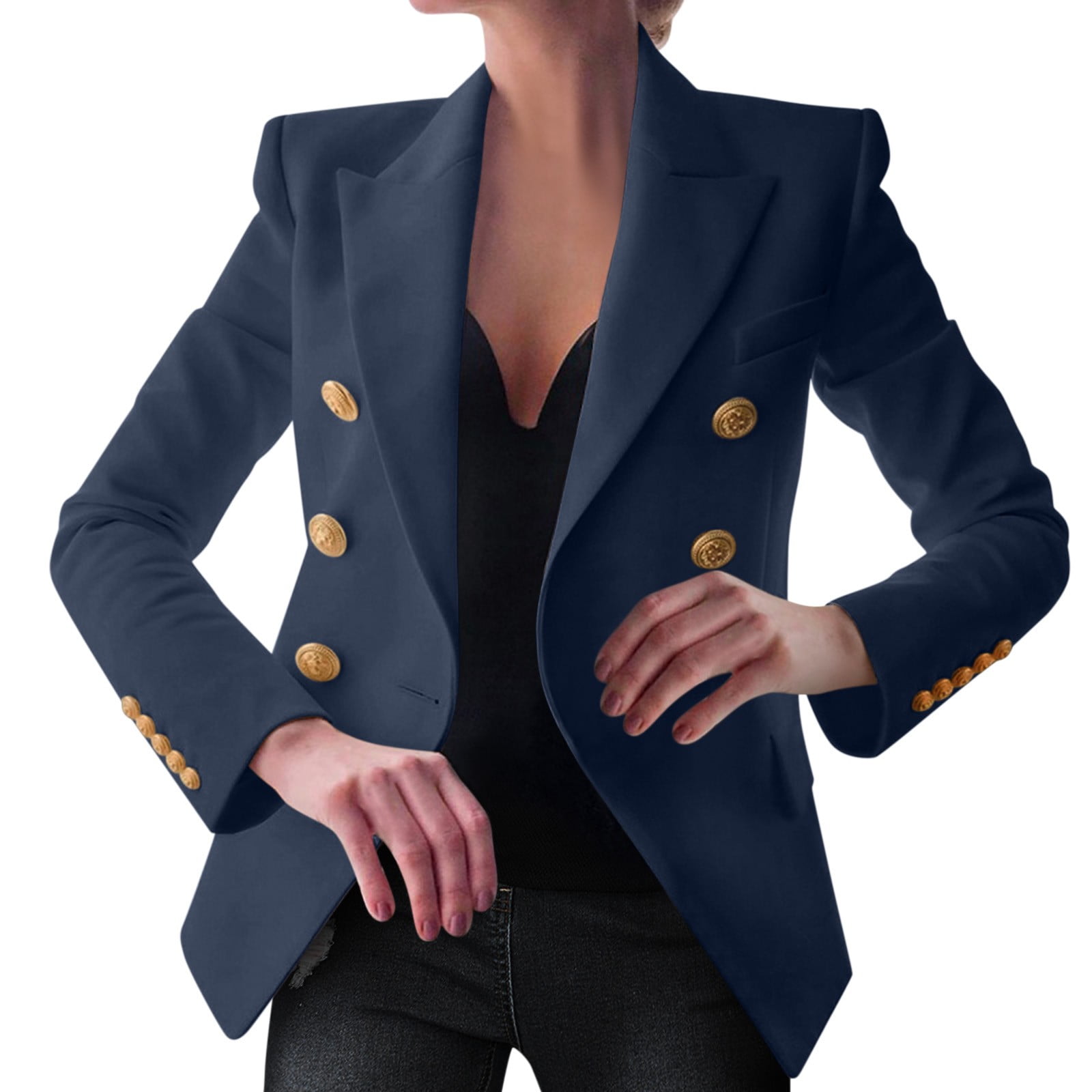 2025 Women's Blazers & Suit Jackets,Elegant Business Office Work Women ...