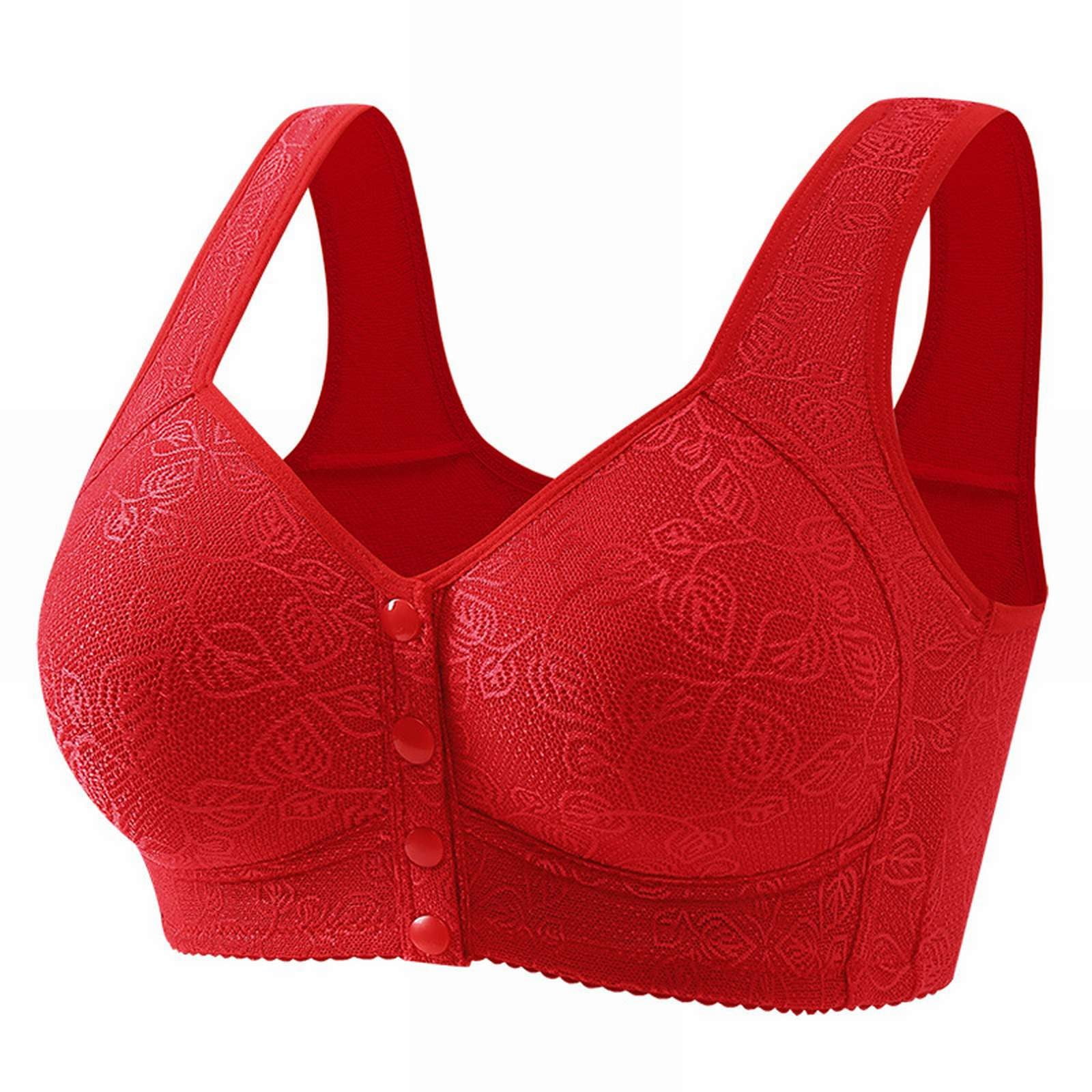 SUSA Women's Wire Free Bra - Latina 7814 Cool Grey, Wire-Free Comfort Bra With Lace (Size 48D)