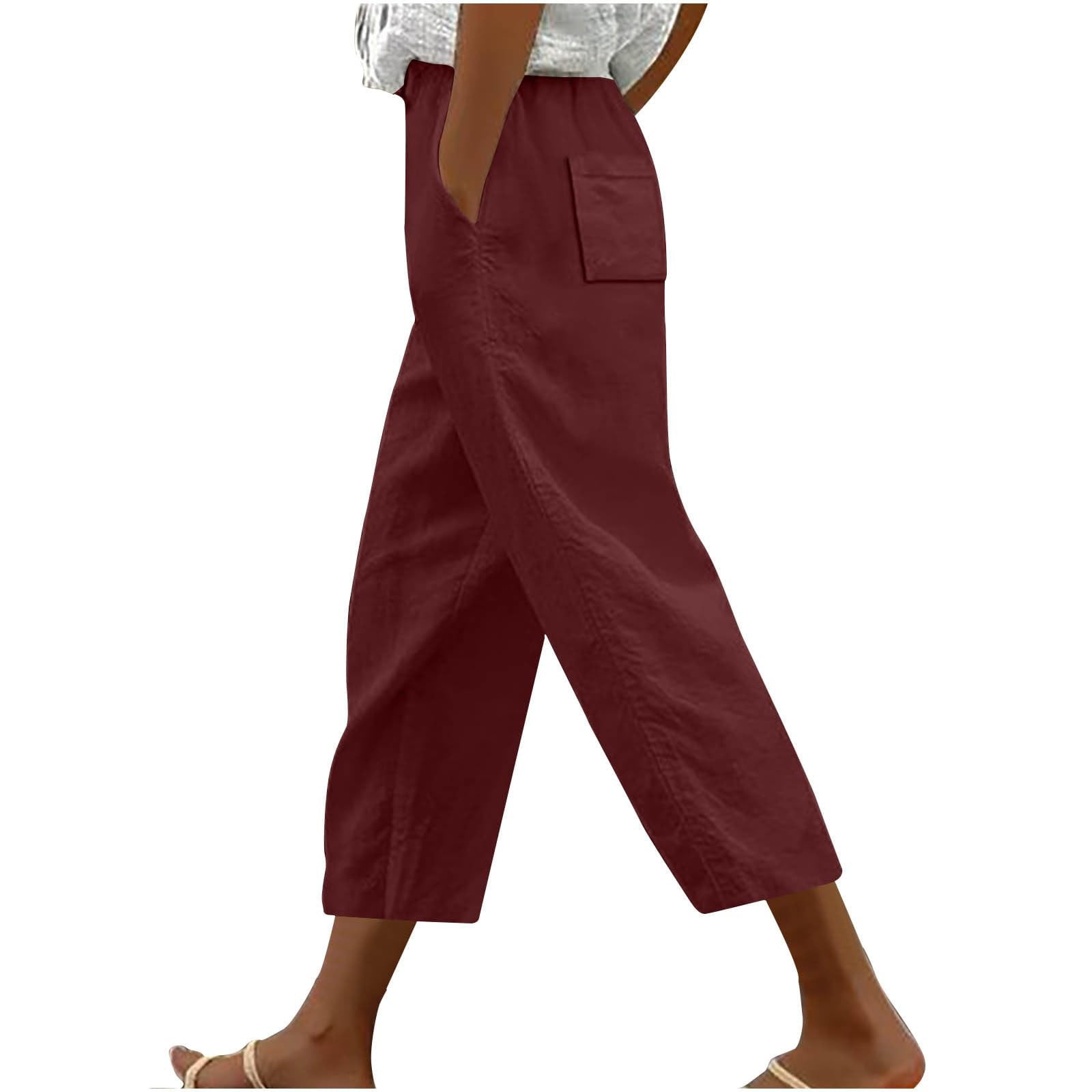 Clothing Women's Casual Pants Pants for Women Casual 2025 Summer ...