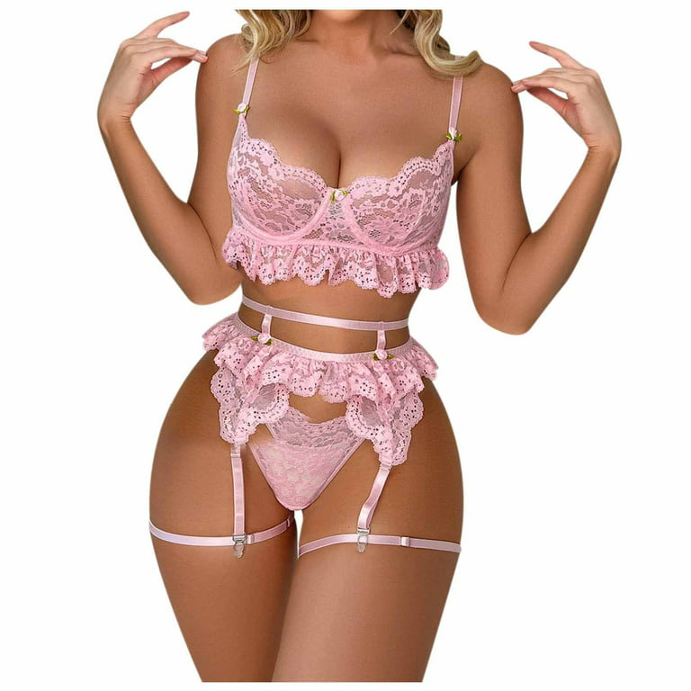 Buy Herryqeal Pink Womens Lingerie Sexy Nightwear Spaghetti Strap