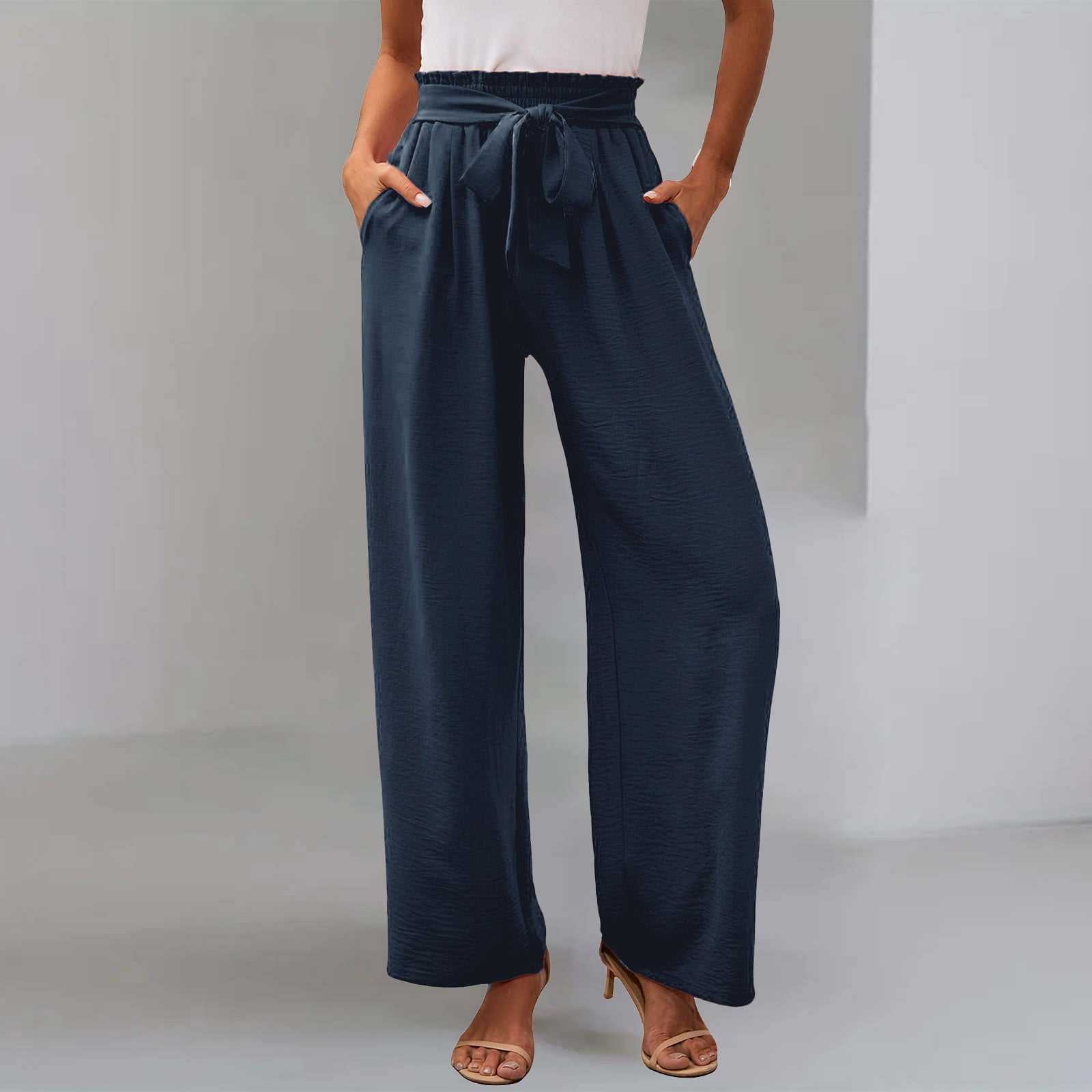 Women's Elastic Waist Stretch Pants