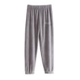 thumbnail image 1 of Women's Plush Pajama Pants Elastic Waisted Soft Warm Fluffy Pajama Sleep Pants Comfy Fuzzy Lounge Pants Sleepwear, 1 of 5