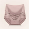 thumbnail image 1 of Clearance Women's Underwear, High Waisted Sexy Lace Ice Silk Seamless Compression Hip Lifting High Elasticity Large Size Breathable And Comfortable Underwear, 1 of 3