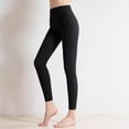 thumbnail image 1 of Women's Yoga Pants Tummy Control High Waisted Workout Gym Sweatpant Casual Stretch Solid Color Running Athletic Pants, 1 of 5
