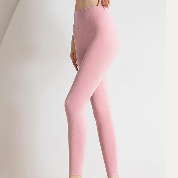 Women's Yoga Pants Tummy Control High Waisted Workout Gym Sweatpant Casual Stretch Solid Color Running Athletic Pants