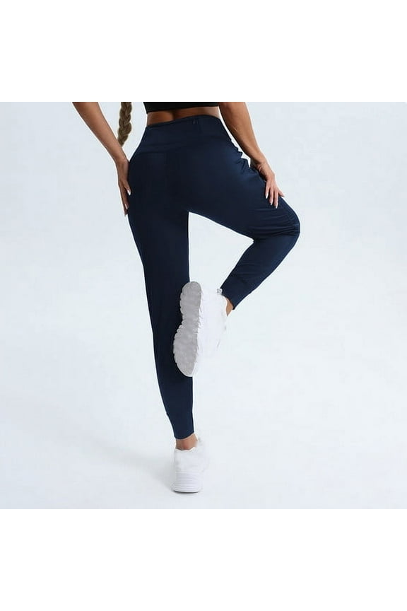 Womens Athletic Joggers Pants High Waisted Lightweight Workout Soft Sweatpants Gym Yoga Running Tapered Lounge Pants