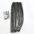 thumbnail image 1 of Womens Plush Pajama Pants Drawstring Fuzzy Flannel Pj Pants Lounge Bottoms Sleepwear Velvet Home Pants with Pockets, 1 of 6