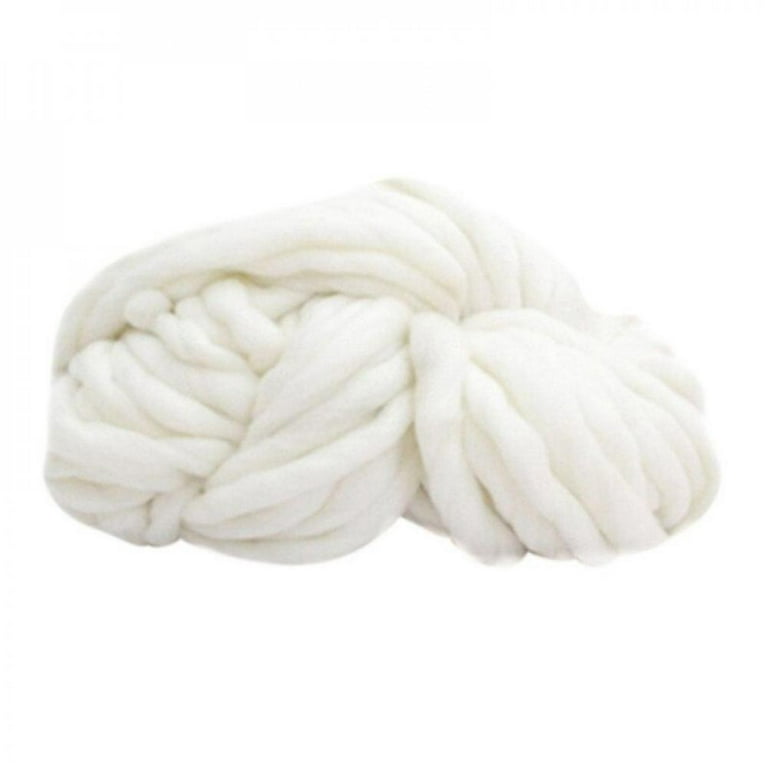 Clearance Wool Roving Bulk - Wool Chunky Yarn, Wool Roving Top for Needle  Felting, Soft Felting Wool Supplies for Hand Spinning, Felting, Blending