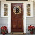 thumbnail image 1 of Clearance Wreath under $20,Unique Last Name Year Round Front Door Wreath With Bow Welcome Sign Garland Creative 26 Letter Farmhouse Wreath For Front Door Spring All Seasons Outside Hanger Decor, 1 of 3