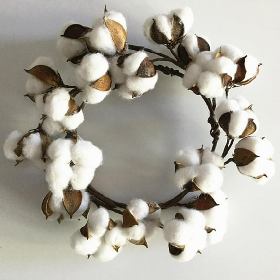 Clearance Wreath under $10,Cotton Wreath Festival Decoration Christmas Wreath Cotton Door Ring