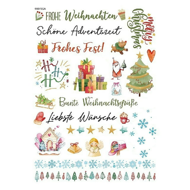 Clearance Wuztai Winter Wonderland Decorations (Multicolour), Reusable
