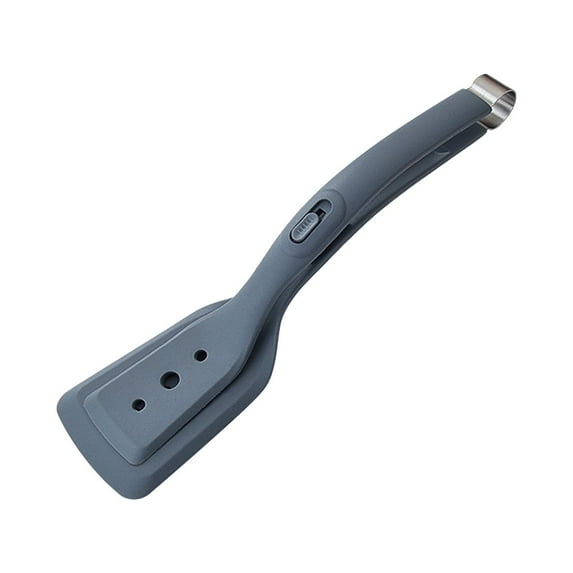 Clearance!XEOVHV 2 in 1 Grip and Flip Spatula Tongs,Egg Flipper Tong Fish Pancake French Toast Omelet Making Tool Meat Spatula for Home Kitchen Cooking Baking Gray