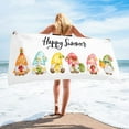 thumbnail image 1 of Clearance!XEOVHV Microfiber Beach Towel Super Lightweight Colorful Bath Towel Sandproof Beach Blanket Multi-Purpose Towel For Travel Swimming Pool 30x60 Inch, 1 of 8