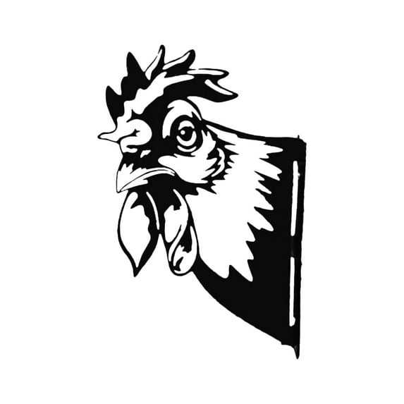 Clearance!XEOVHV Park Silhouette Donkey, eagle, horse, rooster, goat, squirrel Graphic Insert Decoration, Suitable for Outdoor Patio Corridor Decoration