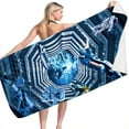 thumbnail image 1 of Clearance!XEOVHV Space Astronaut Beach Towel,28"x60" Microfiber Beach Towels for Travel, Quick Dry Towel for Swimmers Sand Proof Beach Towels for Women Men Girls Kids, Cool Pool Towels, 1 of 7