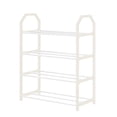 thumbnail image 1 of (Clearance) XIANXIAN 4 Tier Small Shoe Rack, Narrow Stackable Shoe Shelf for Kids Toddler Adult, Lightweight Shoe Rack Stand for Closet Dorm Storage Organizer, Front Door Entrance, Entryway, 1 of 9