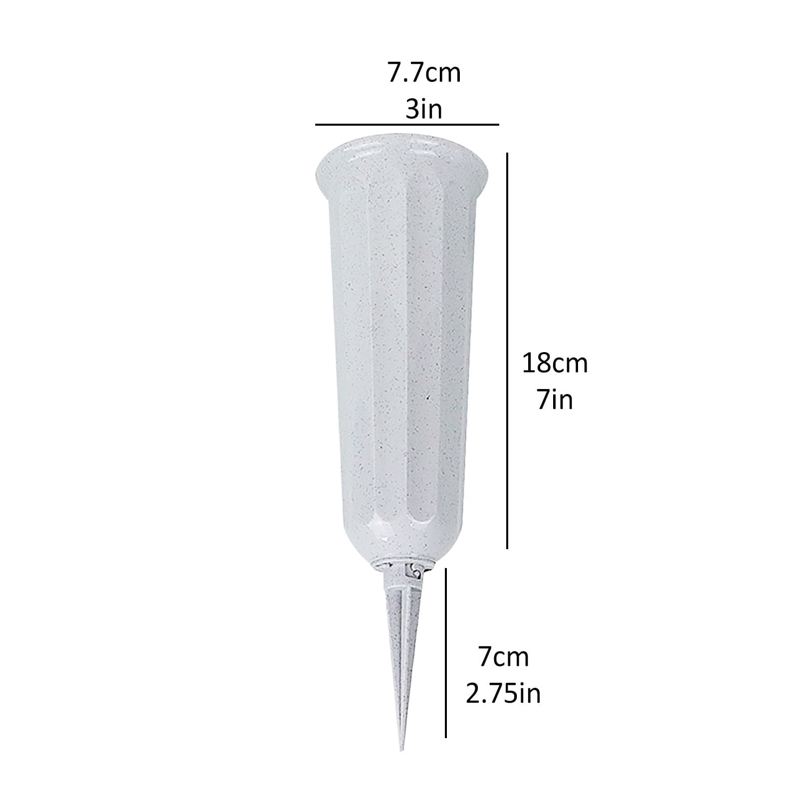 (Clearance) XIANXIAN Cemetery Vases Plastic Memorial Floral Vases Grave