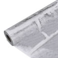 thumbnail image 1 of (Clearance) XIANXIAN Peel and Stick Wallpaper Brick White Gray Removable Wallpaper Peel and Stick Self Adhesive Faux Brick for Bedroom Backsplash Laundry Room Accent Walls, 1 of 4