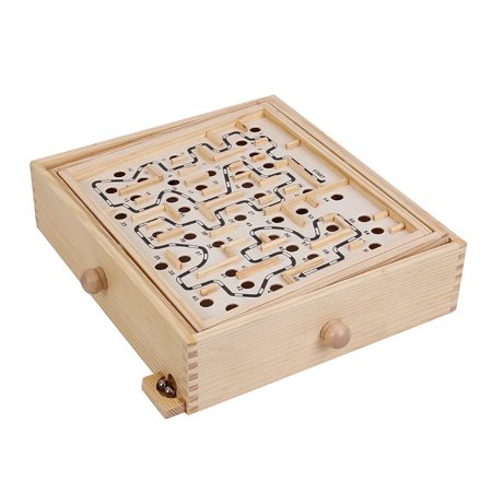 (Clearance)XIANXIAN Wooden Ball Games Wooden Puzzle and Brain Health Coordinated Developmen for Kids and Old Man Montessori Toys for 1 Year Old