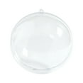 Clearance! Xulianz Clear Fillable Ornaments Ball Diy Plastic Christmas