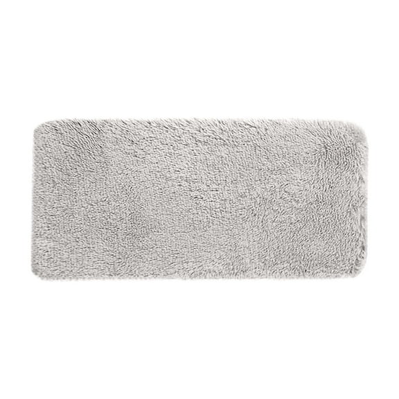 Clearance!YOBOLK Bathroom Rugs,Bath Mat,Solid Color Bath Mats Bathroom Rugs Universal Soft Comfortable Water Absorption Non Slip Thick Machine Washable Easier To Dry Dark for Toilet Tub Shower Floor