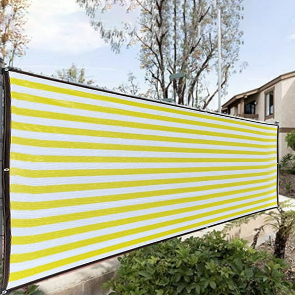 Clearance!YOBOLK Shade Cloth,Sun Shade,Outdoor Sunny Shade Cloth,Pergola,And Backyard Patio Sunshade With Protection,Heat Material,Reinforced Grommets(Yellow)