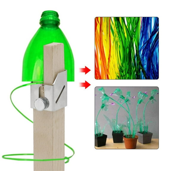 Clearance YOHOME Creative Plastic Bottle Cutter Outdoor Portable Smart Bottles Rope Tools Brown