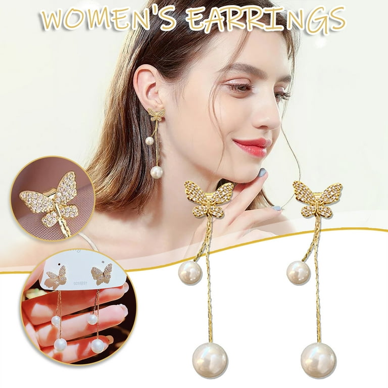 One deals long earring