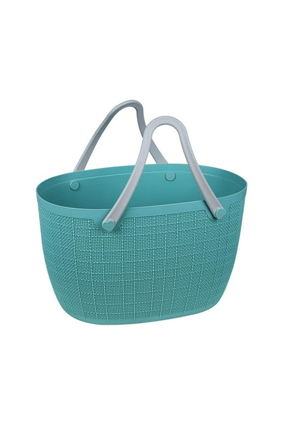 Clearance! YOHOME Portable Picnic Tote Shopper Bag, Large Plastic Utility Basket,Washable Beach Travel Handbag,Storage Bags